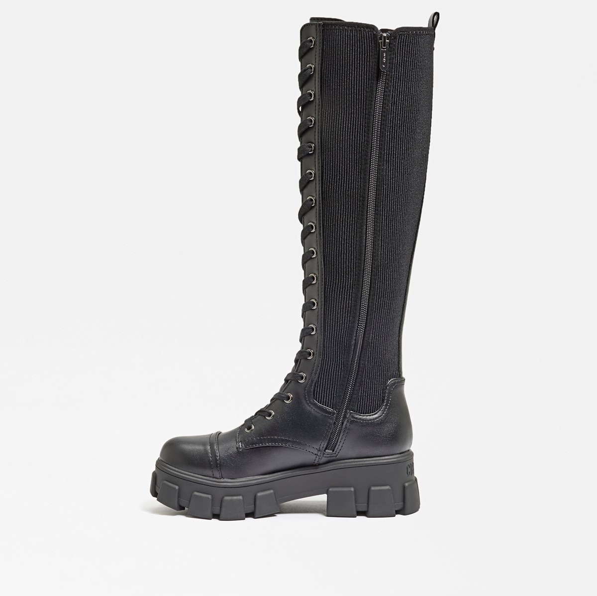 dinah knee high combat boot