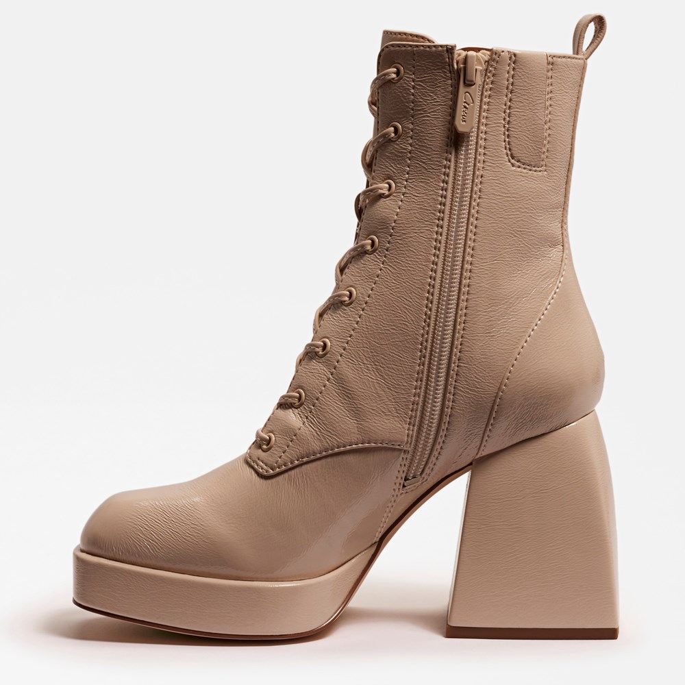 Karter Lace Up Platform Bootie